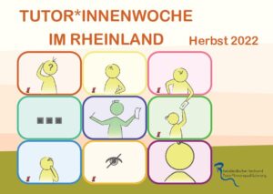 Ankündigung Tutor*innenwoche im Rheinland Herbst 2022